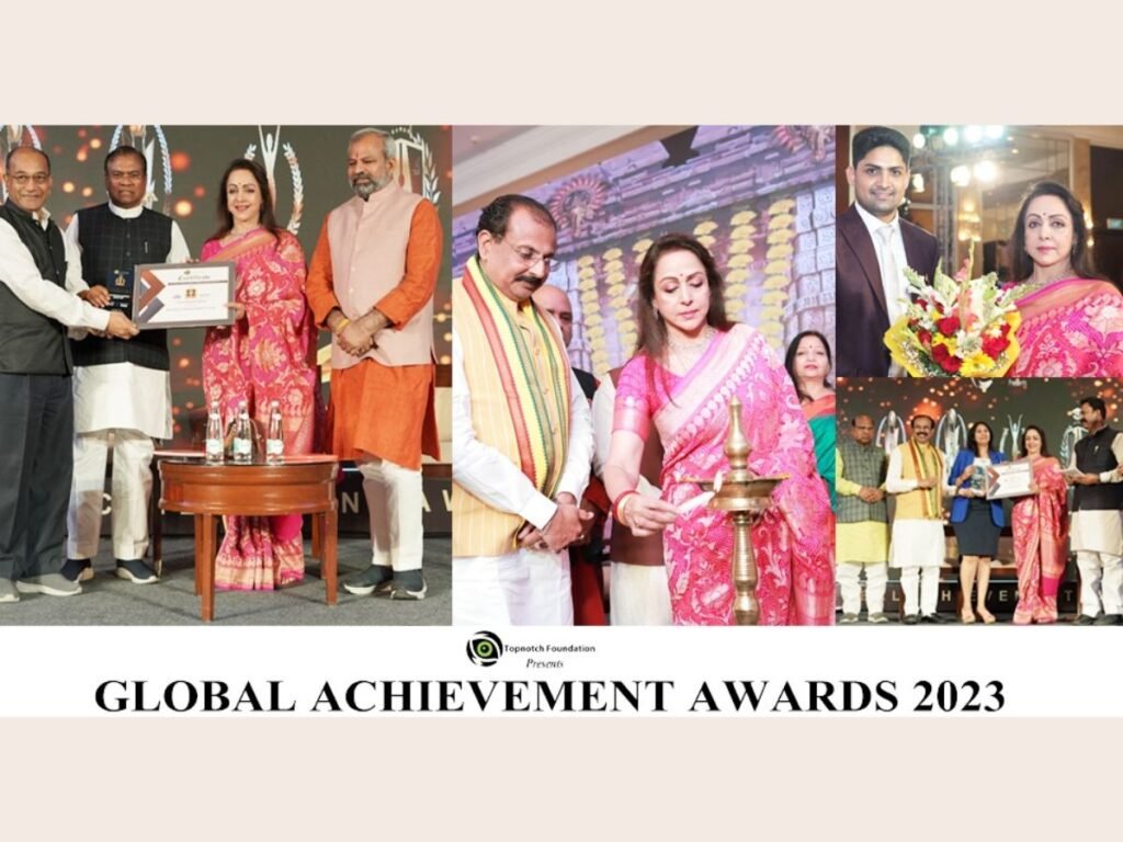 Topnotch Foundation Felicitated the Winners of Global Business, Education, and Healthcare Achievement Awards 2023