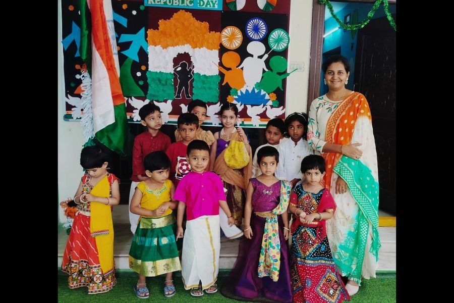 Willow Woods Pre-School Embarks on a Cultural Journey This Republic Day 2024