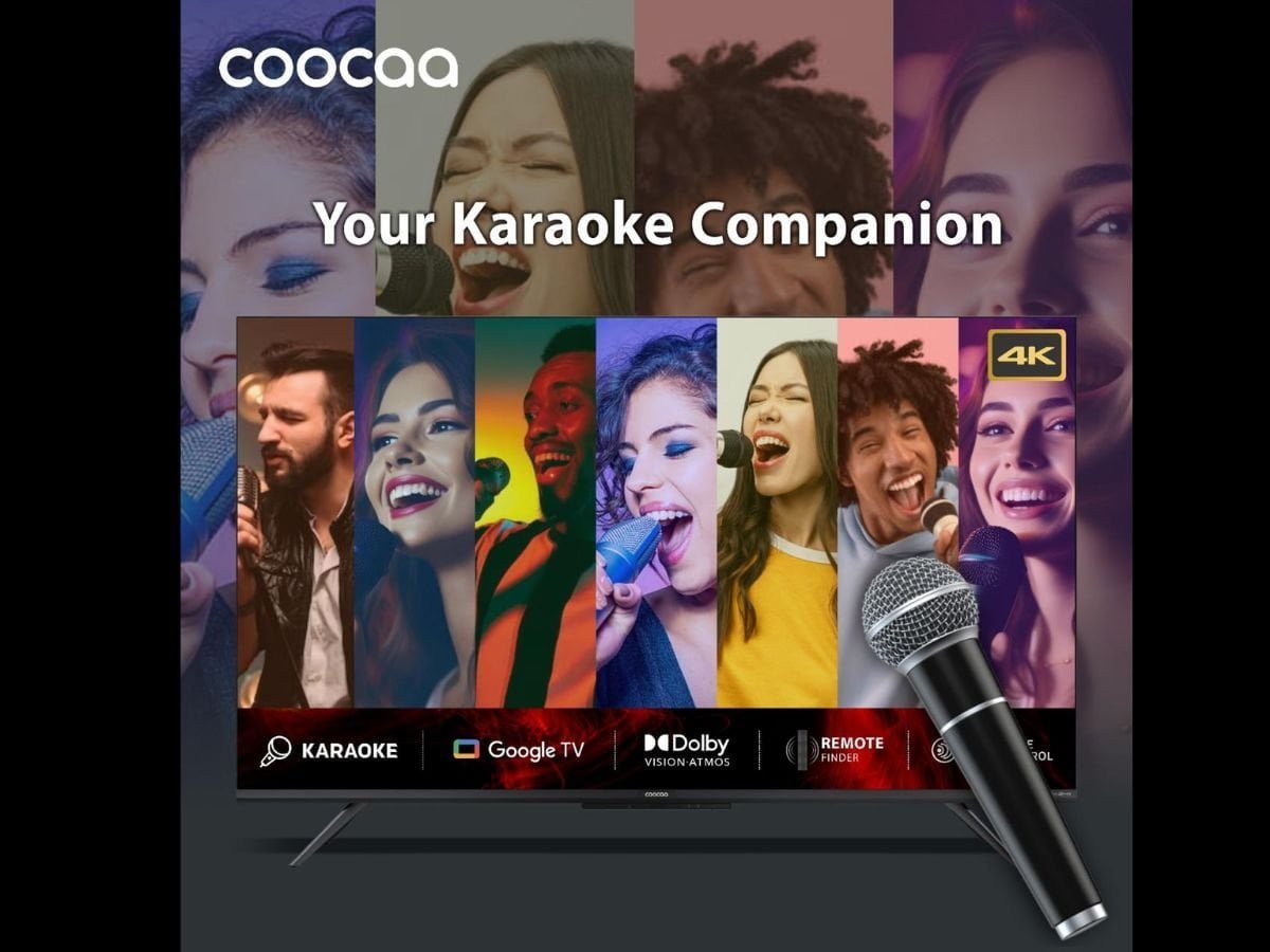 Coocaa Introduces New Google TV Series to Indian Market Featuring Karaoke Function and Advanced Eye Care Technology