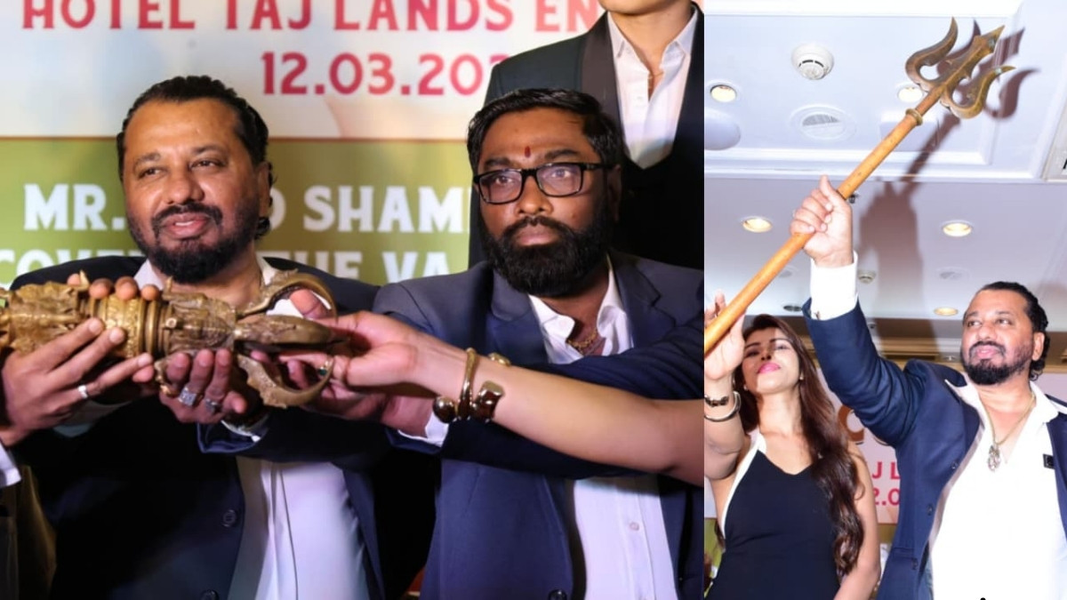 10,000-Year-Old Symbols of Sanatan Dharma – Trishul and Vajra Discovered in the Philippines, Unveiled by Indian Research Scholar Syed Shameer Hussain