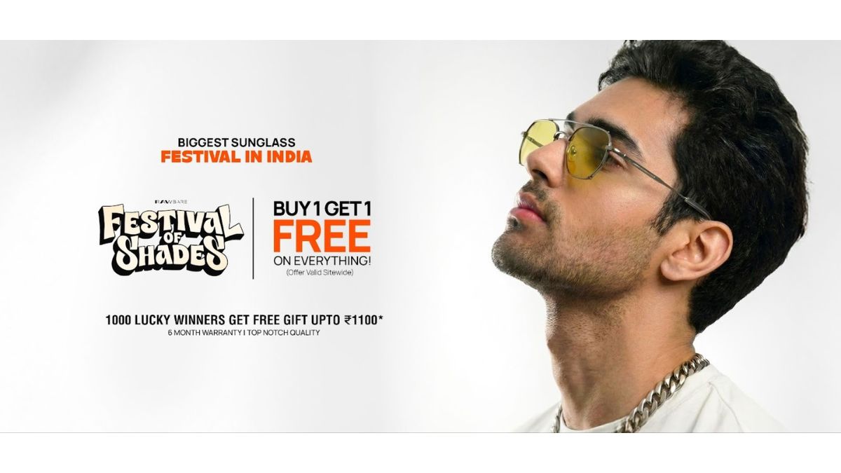 Rawbare Launches ‘Festival of Shades’: India’s Biggest Sunglasses Sale Goes Live
