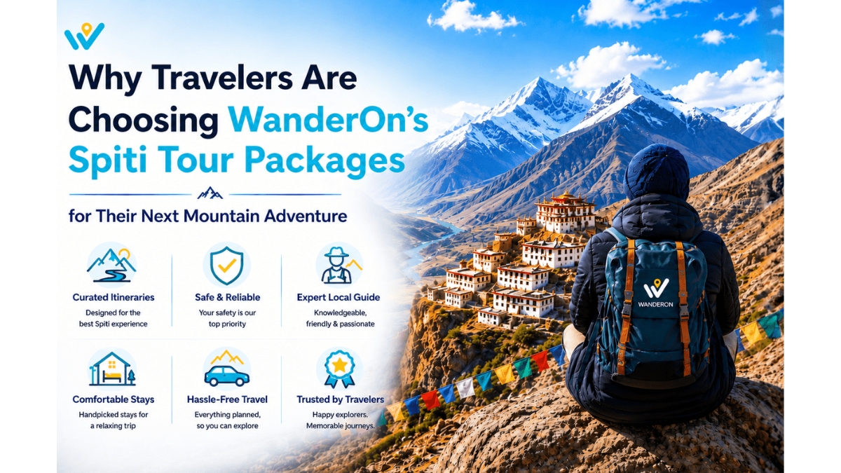 Why Travelers Are Choosing WanderOn’s Spiti Tour Packages for Their Next Mountain Adventure