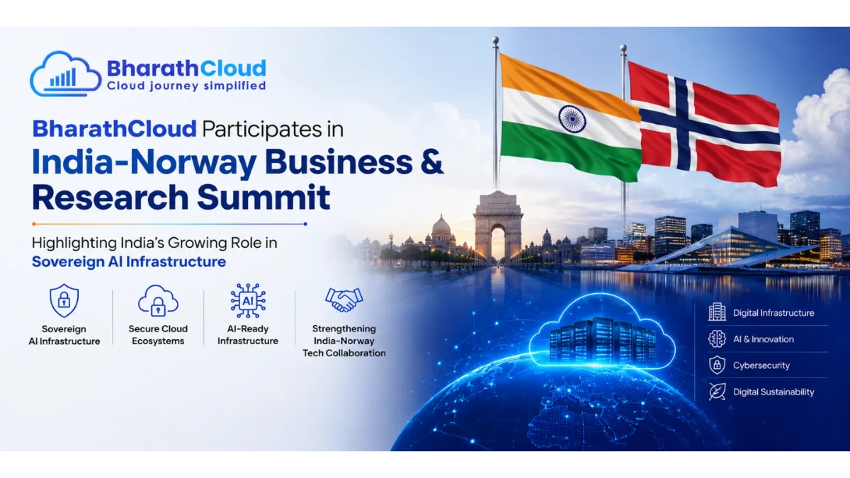 BharathCloud Participates in India-Norway Business & Research Summit, Highlighting India’s Growing Role in Sovereign AI Infrastructure