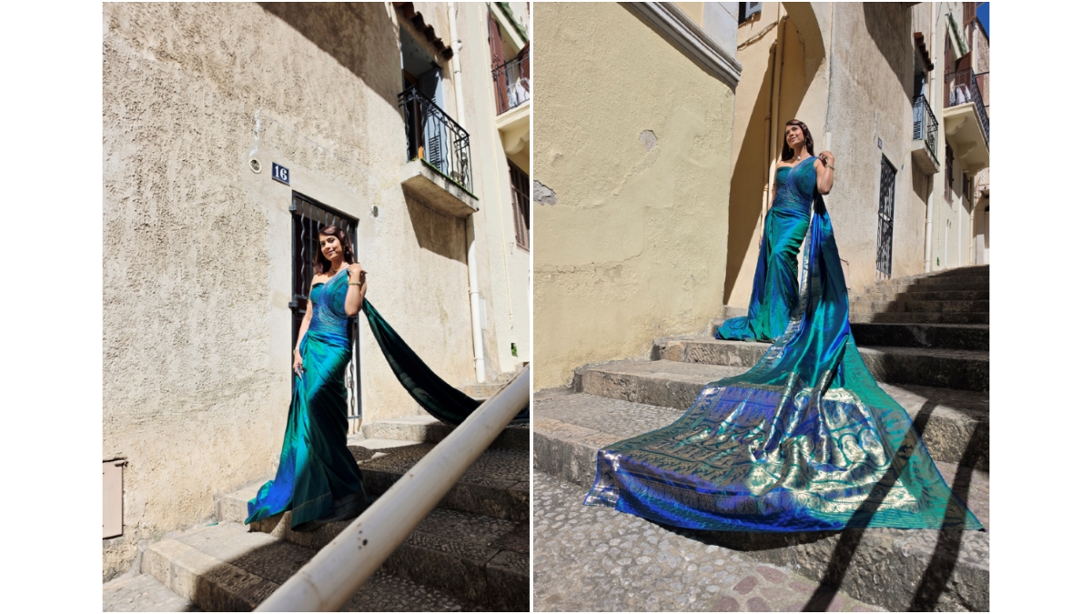 From Bankura To Cannes: Film Industry Stylist Patralekha Shi Showcases Bishnupuri Silk Globally