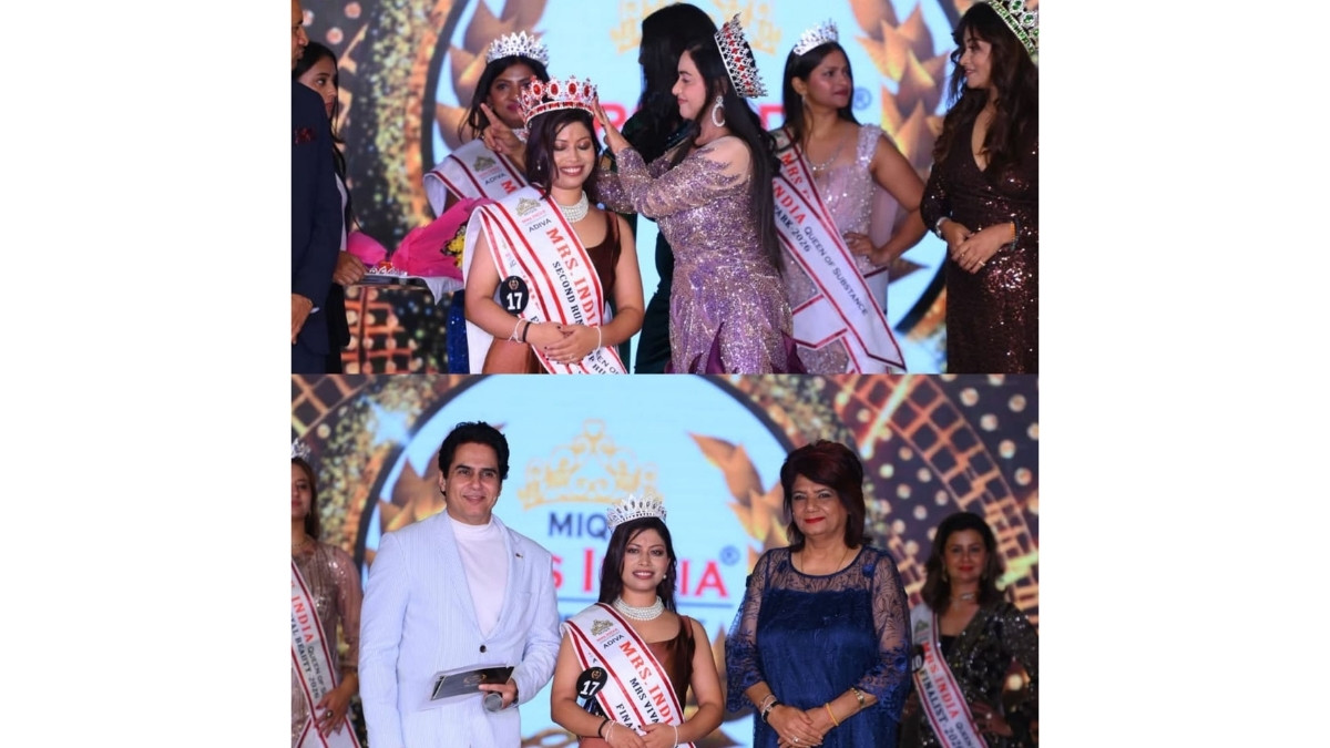 Khushboo Soni Wins Hearts at Mrs India Queen of Substance 2026 with Beauty, Brain & Confidence