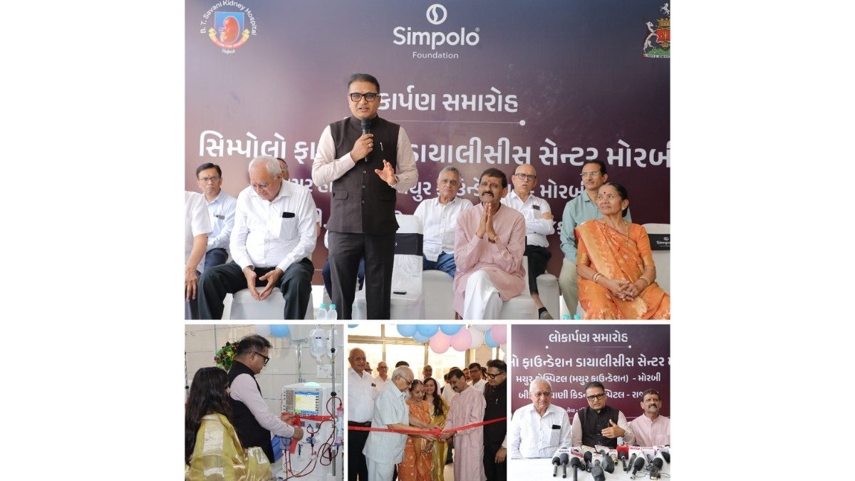 Simpolo Foundation Launches Dialysis Centre in Morbi to Provide Affordable Kidney Care Services