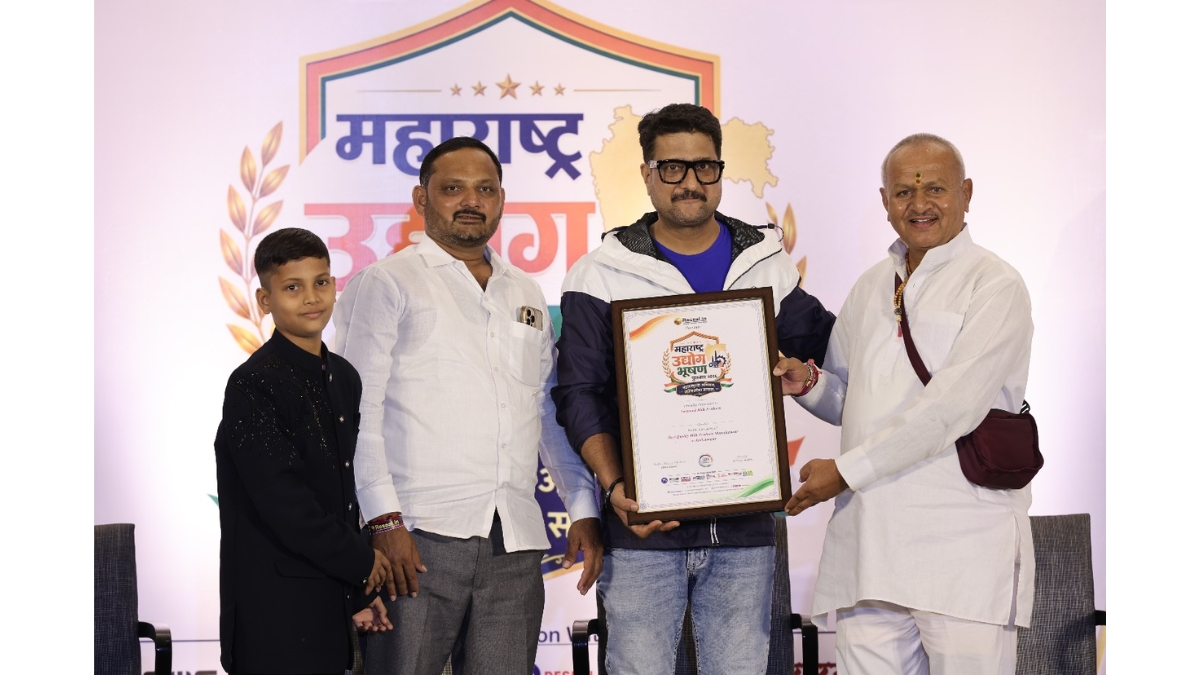 Swanand Milk Products Honoured as the Best Quality Milk Products Manufacturer in Ahilyanagar